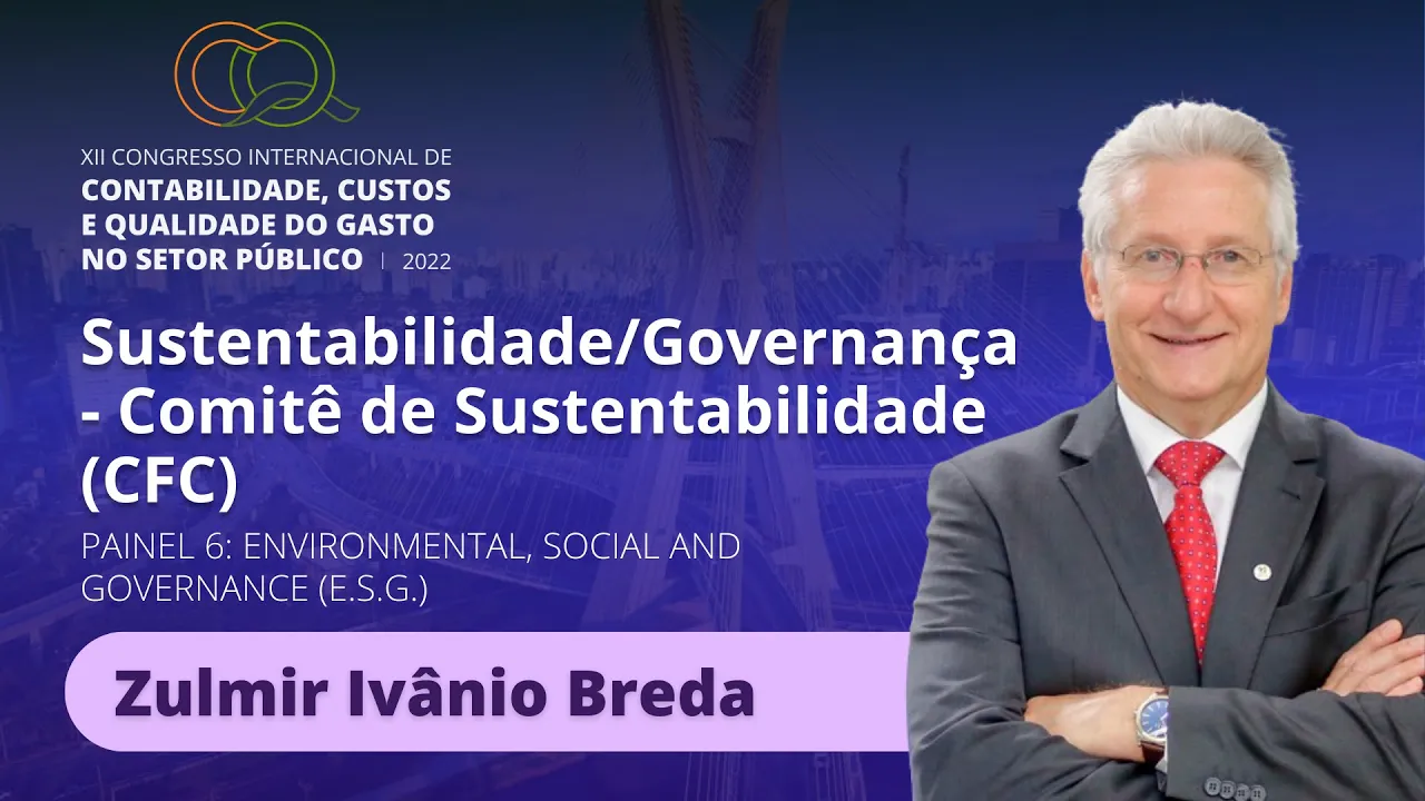 Miniatura Sustentabilidade e Governança - Comitê de Sustentabilidade do CFC