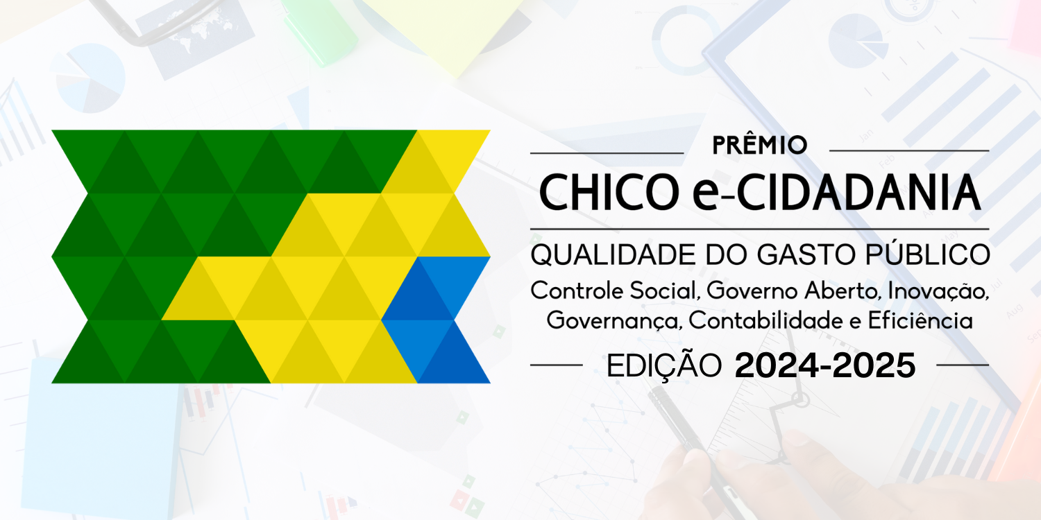 Capa Prêmio Chico e-Cidadania 2024-2025