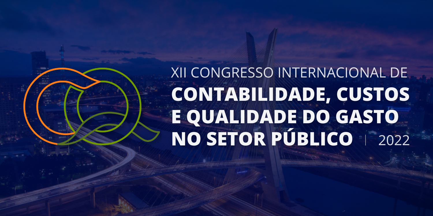 Imagem de cabeçalho 12º Congresso Internacional de Contabilidade, Custos e Qualidade do Gasto no Setor Público